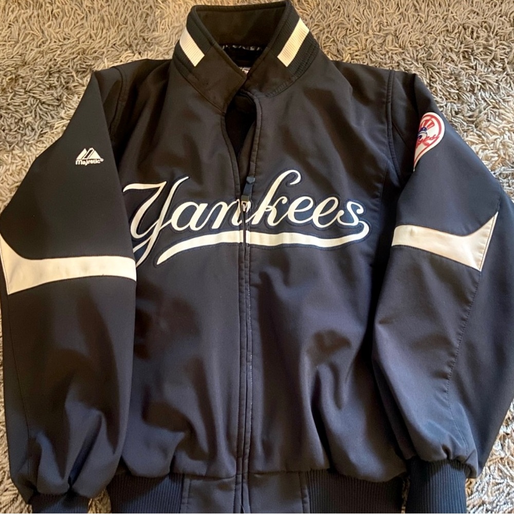 Vintage NY Yankees Majestic Authentic Collection Therma Base Mens Jacket Size M